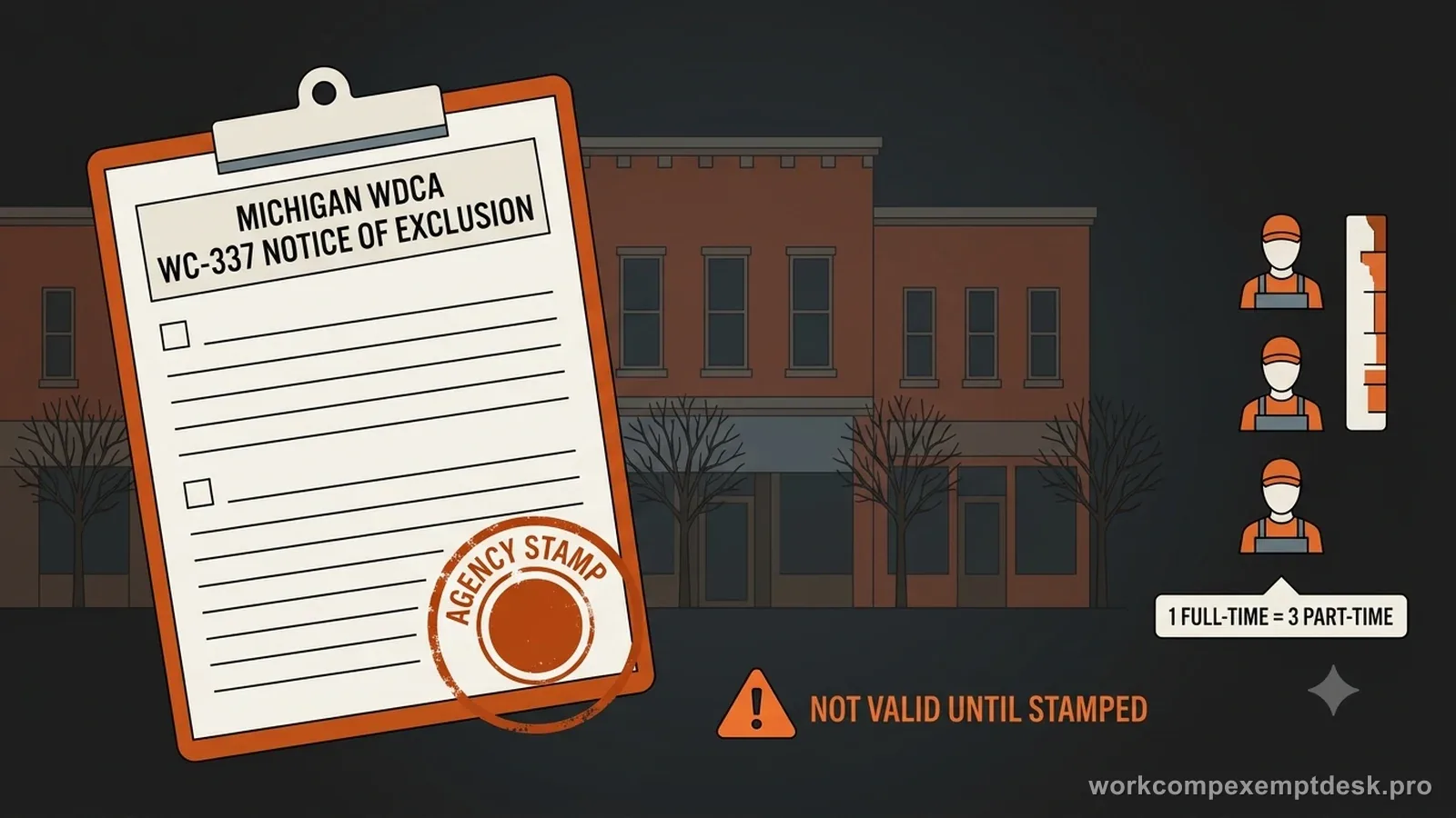 Michigan workers' compensation exemption compliance explainer